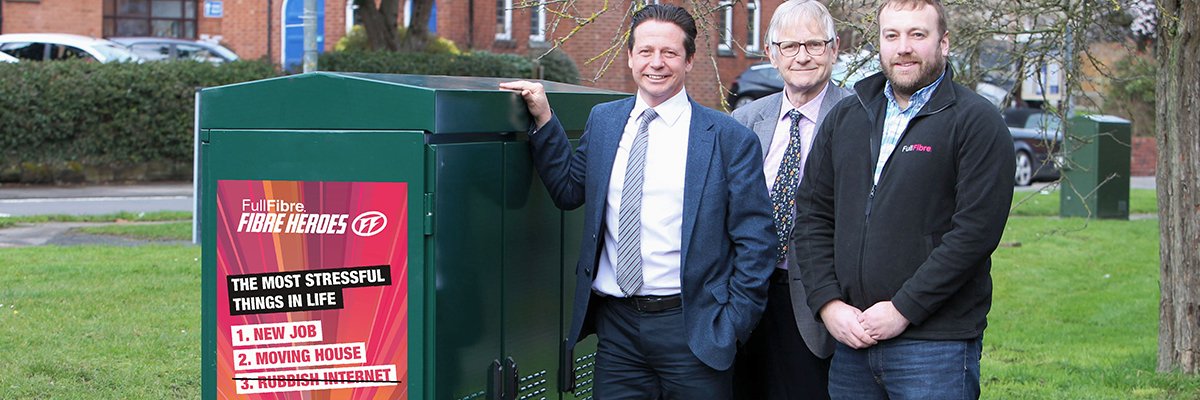 FullFibre furthers reach in Midlands and goes live with Droitwich Spa cabinet